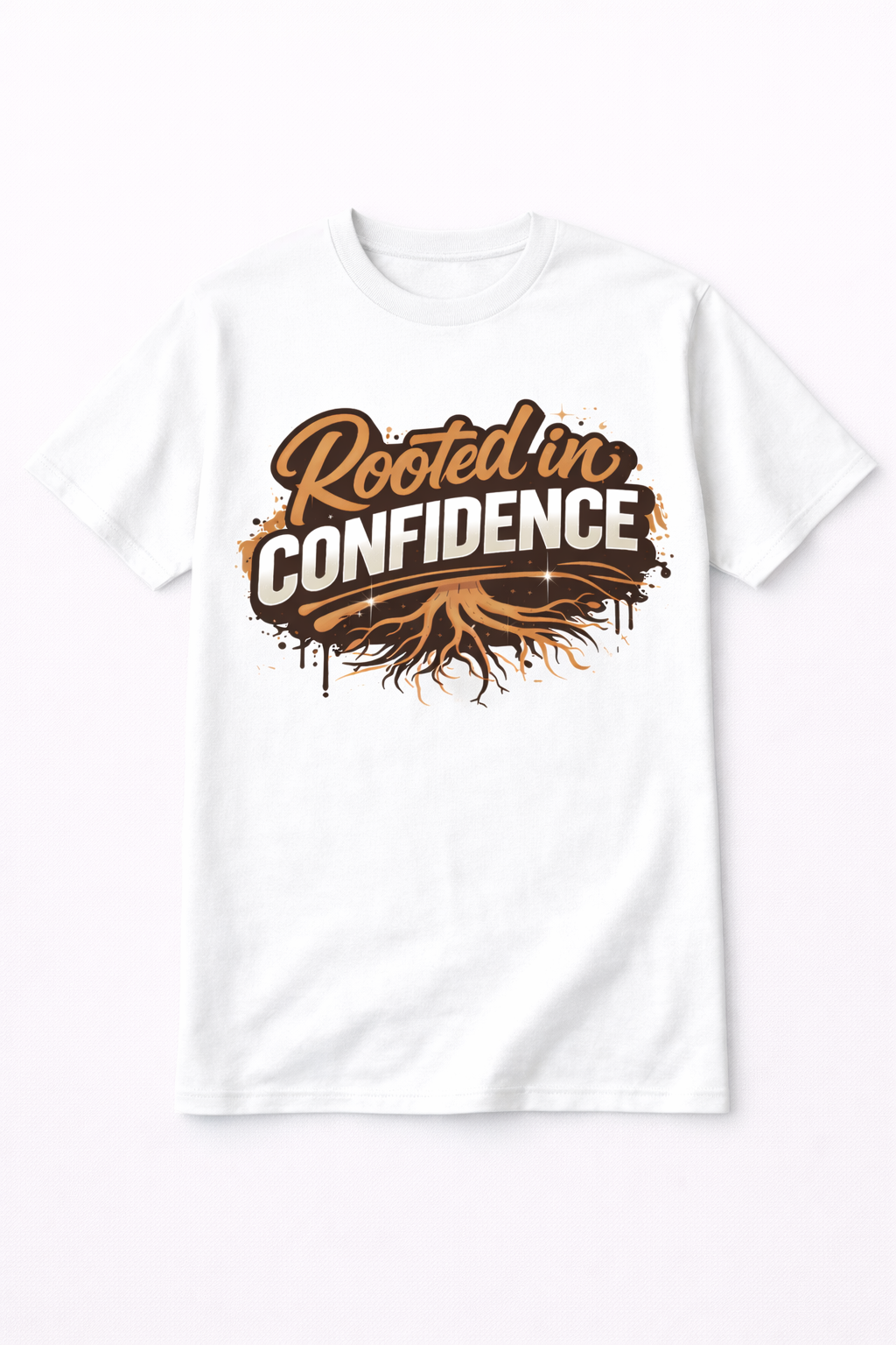 ROOTED IN CONFIDENCE T-SHIRT