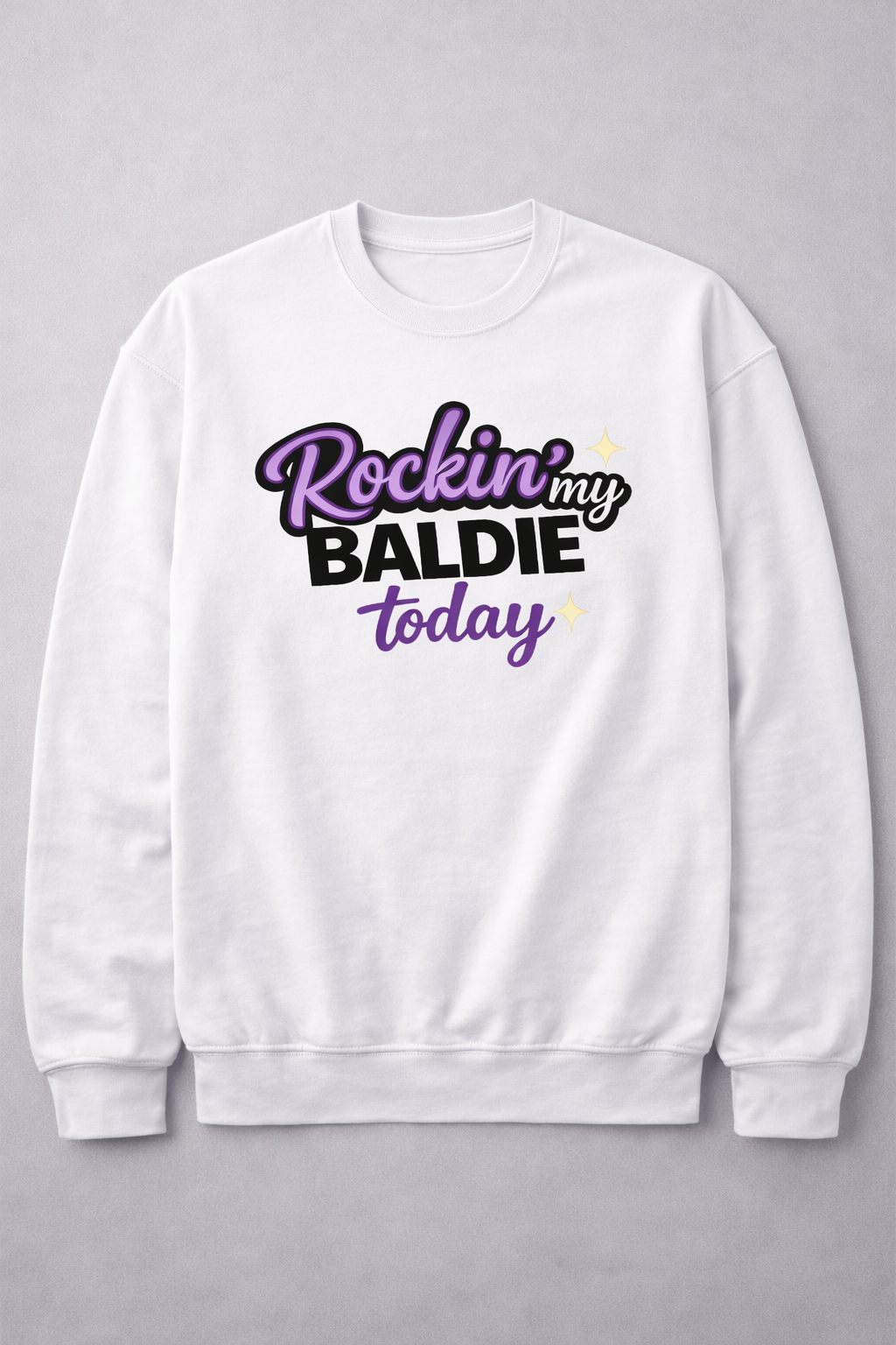 ROCKIN MY BALDIE T-SHIRT