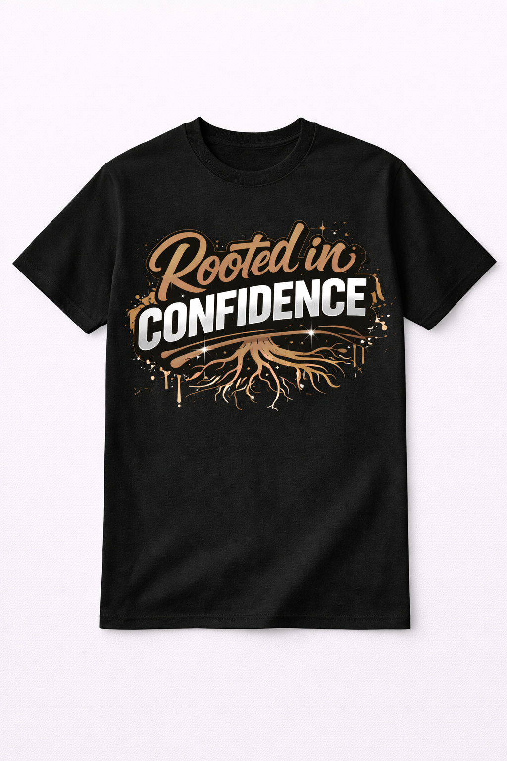 ROOTED IN CONFIDENCE T-SHIRT