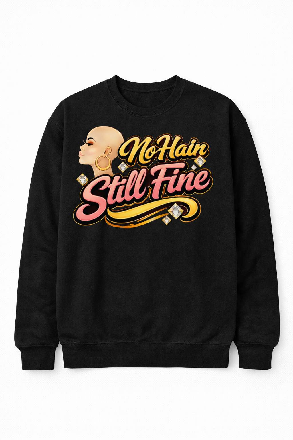 NO HAIR STILL FINE T-SHIRT