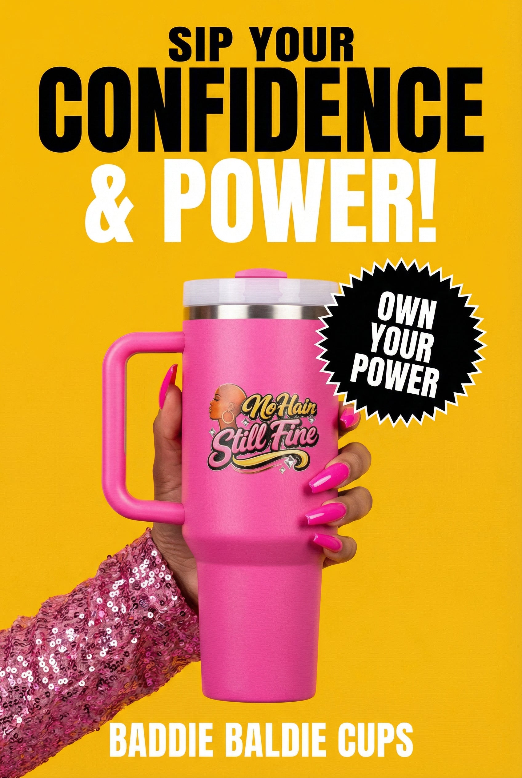 BADDIE BALDIE Stainless Steel Cups