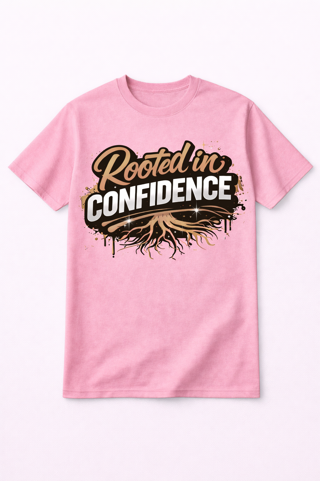 ROOTED IN CONFIDENCE T-SHIRT