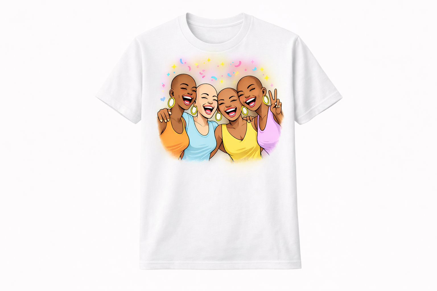 BADDIE BALDIES TSHIRT