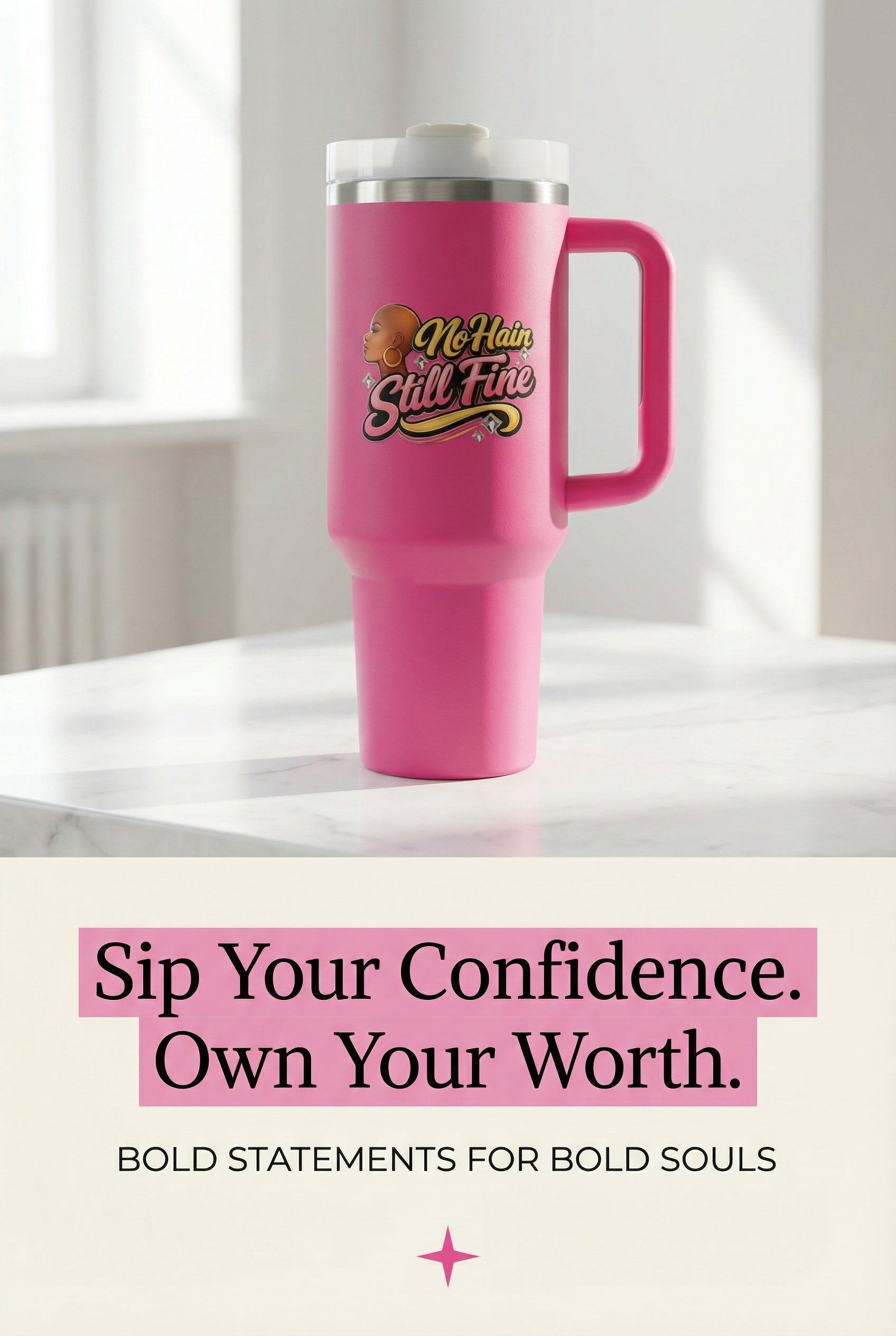 BADDIE BALDIE Stainless Steel Cups