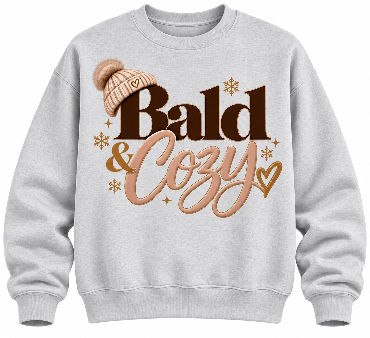 FALL Bald & Cozy CrewNeck