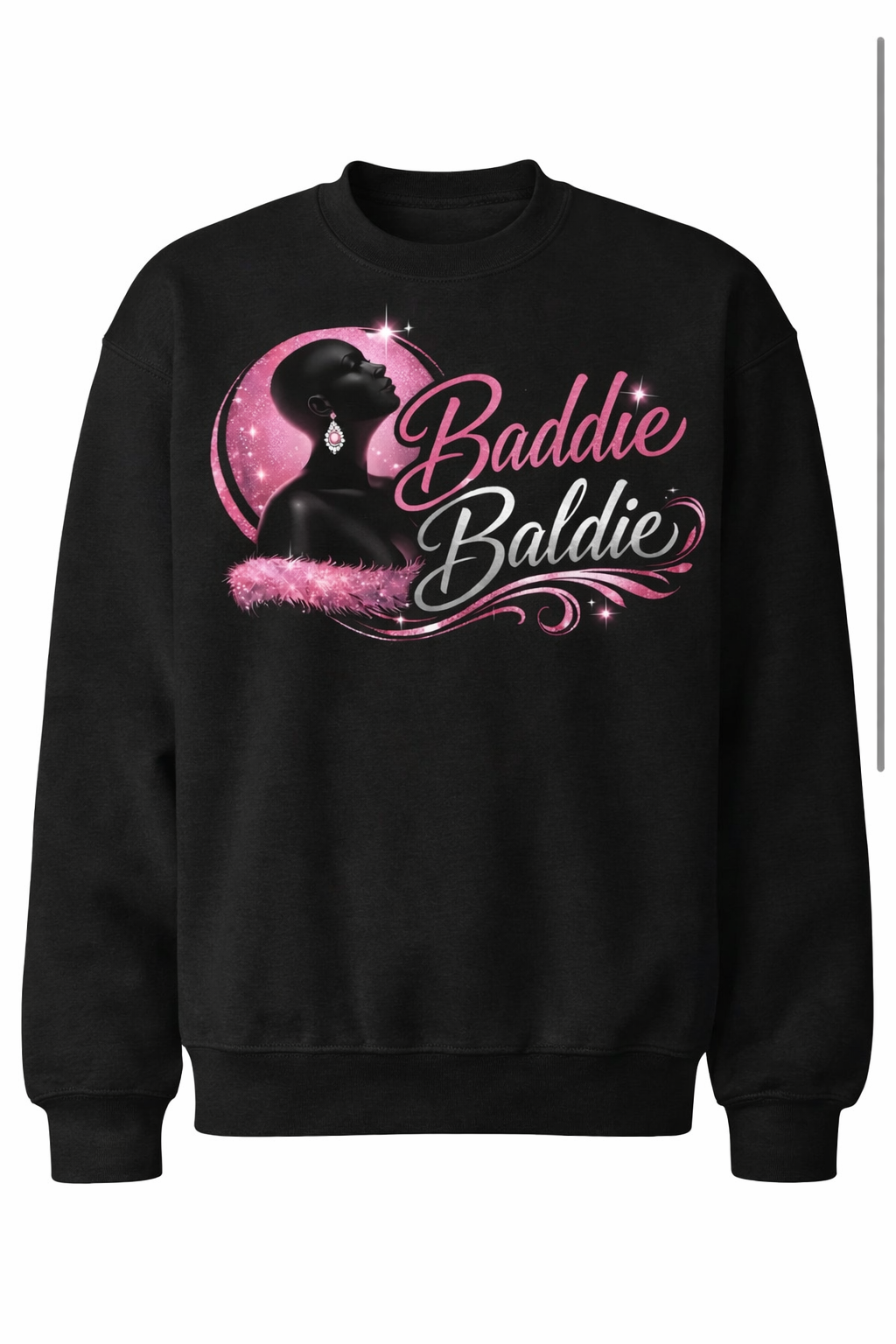 THE OFFICIAL BADDIE BALDIE T-SHIRT