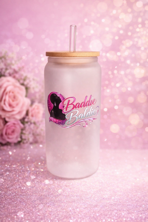 BADDIE BALDIE GLASS CUPS