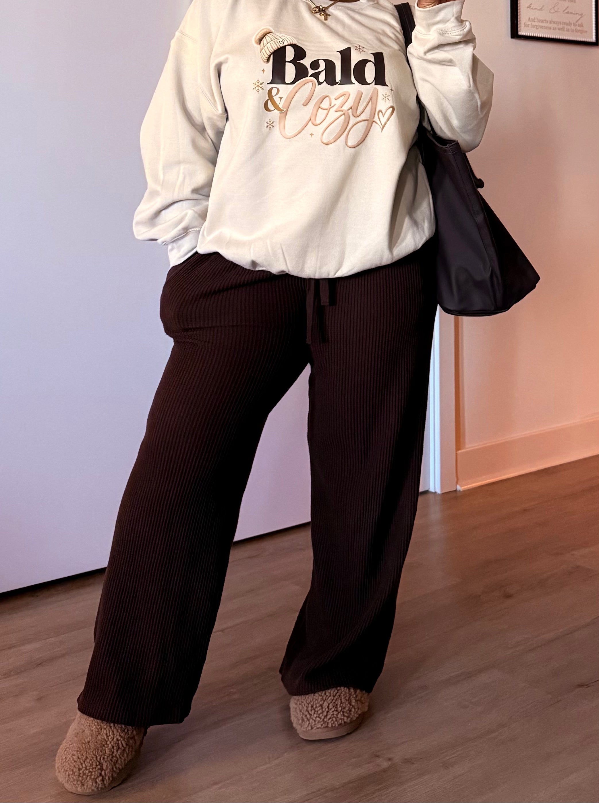 FALL Bald & Cozy CrewNeck